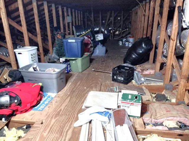 a view of storage and utility room