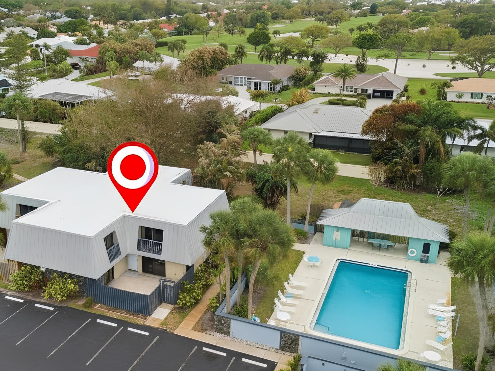 3832 Jefferson Street Stuart, FL 34997 - Photo 5 of 25 an aerial view of residential houses with outdoor space