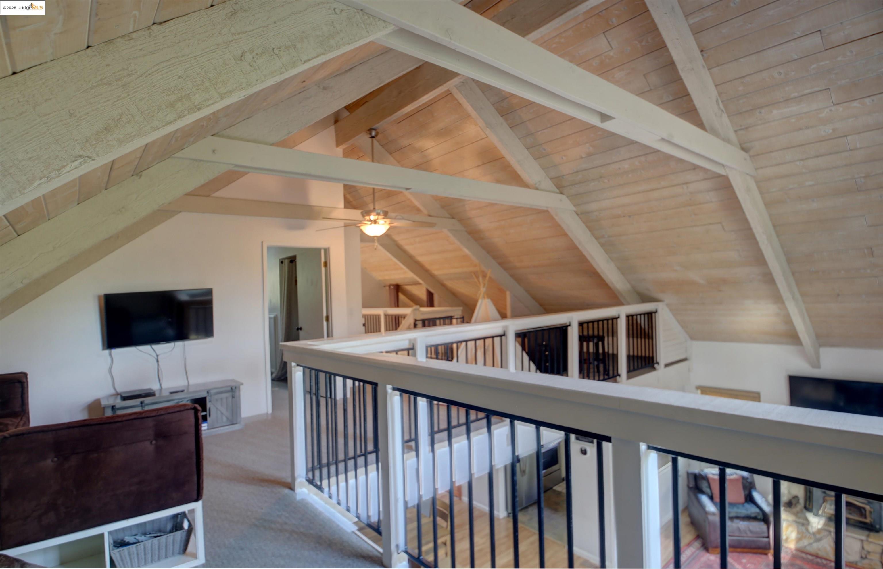 11979 Myer Court Groveland, CA 95321 - Photo 30 of 39 a view of balcony with flat screen tv