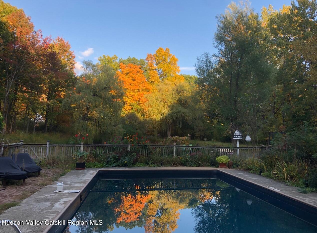 40 Engel Road Old Chatham, NY 12136 - Photo 35 of 37 a view of a swimming pool with a yard