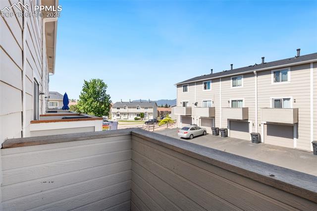 5340 Solar Ridge Drive Colorado Springs, CO 80917 - Photo 22 of 26 Balcony with a residential view