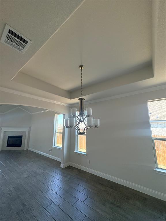 395 Haven Road Waxahachie, TX 75165 - Photo 31 of 40 a view of an empty room with window and wooden floor