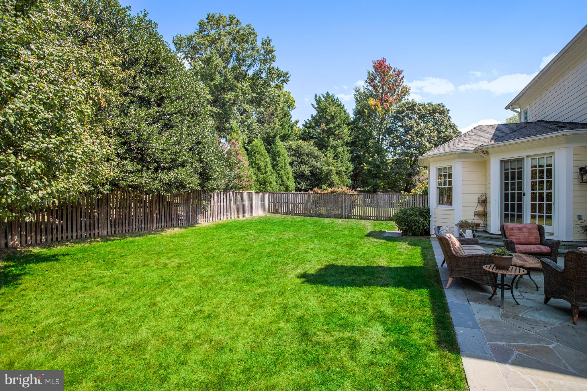 5629 Newington Road Bethesda, MD 20816 - Photo 61 of 65 a view of backyard of house with green space