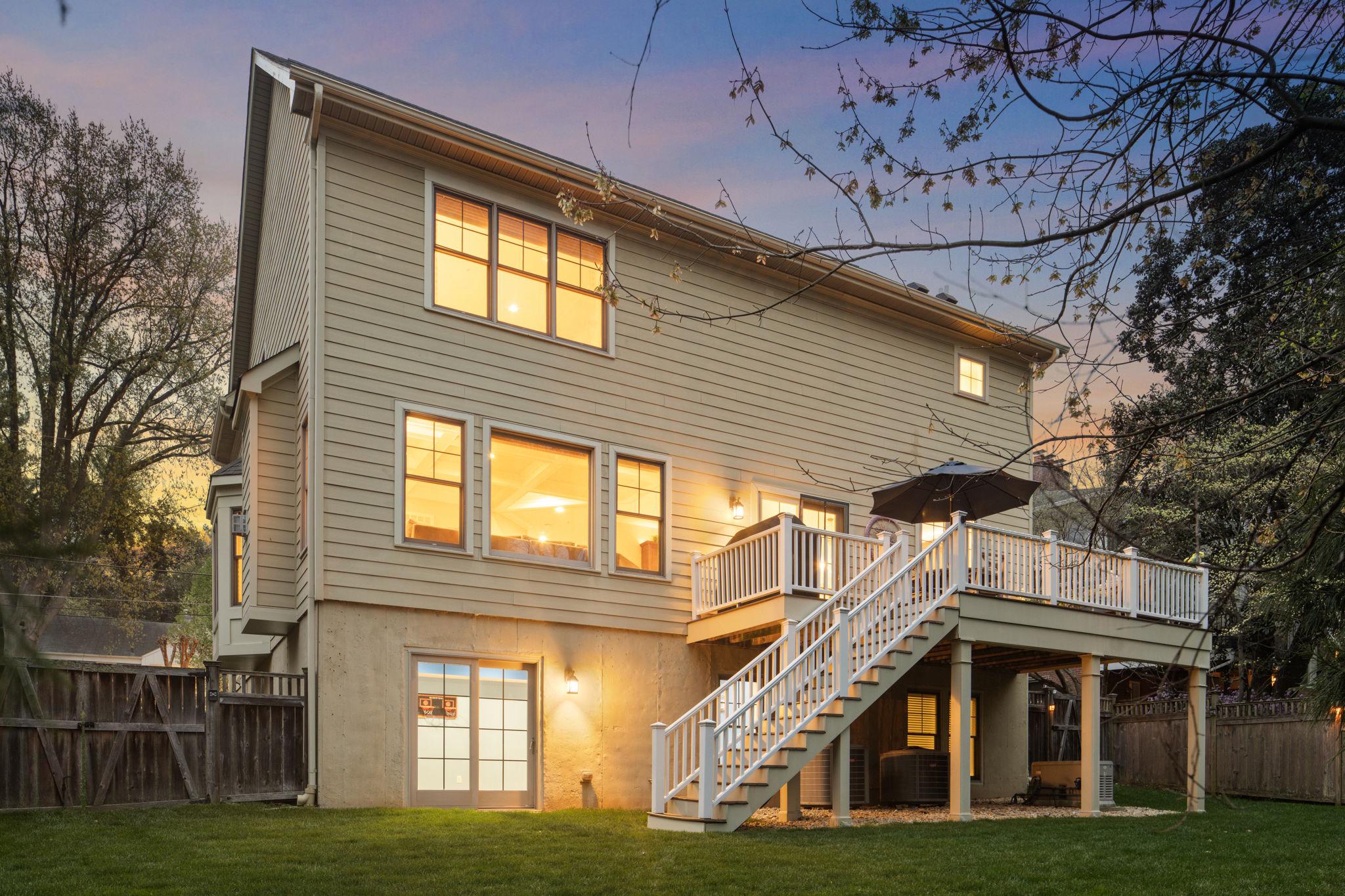 4700 Edgefield Road Bethesda, MD 20814 - Photo 28 of 29 a view of a house with a big yard and large trees