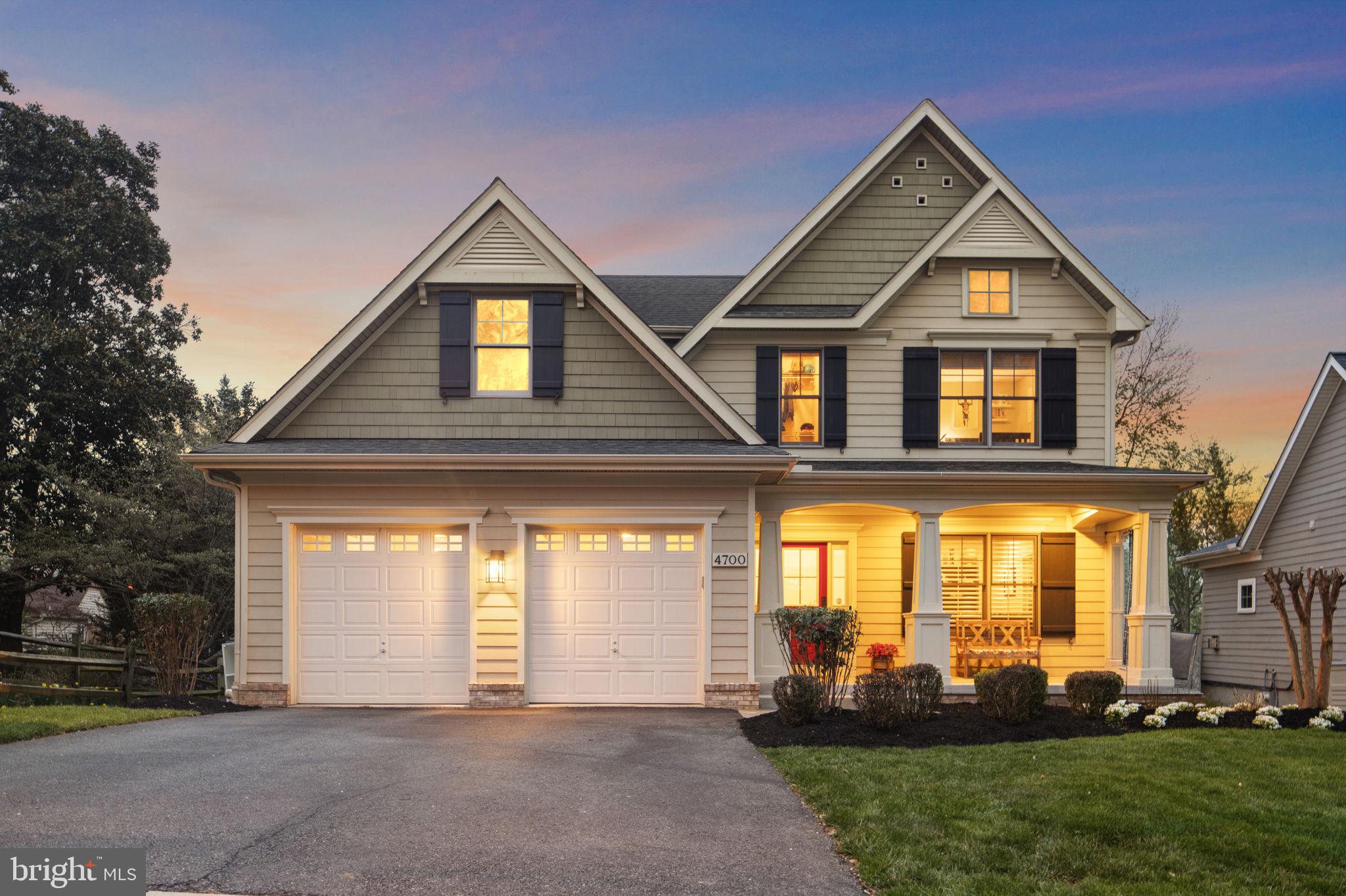4700 Edgefield Road Bethesda, MD 20814 - Photo 30 of 30 front view of a house with a yard
