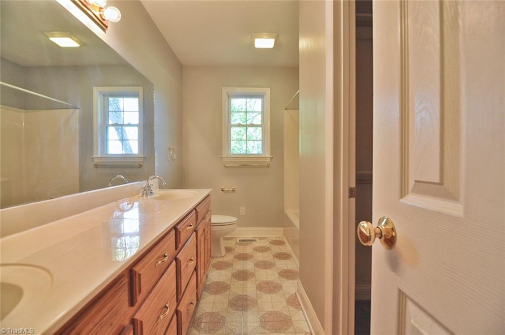 791 Pinewood Road Reidsville, NC 27320 - Photo 12 of 29 Master Bath with Walk-in Closet! On the Main Level!