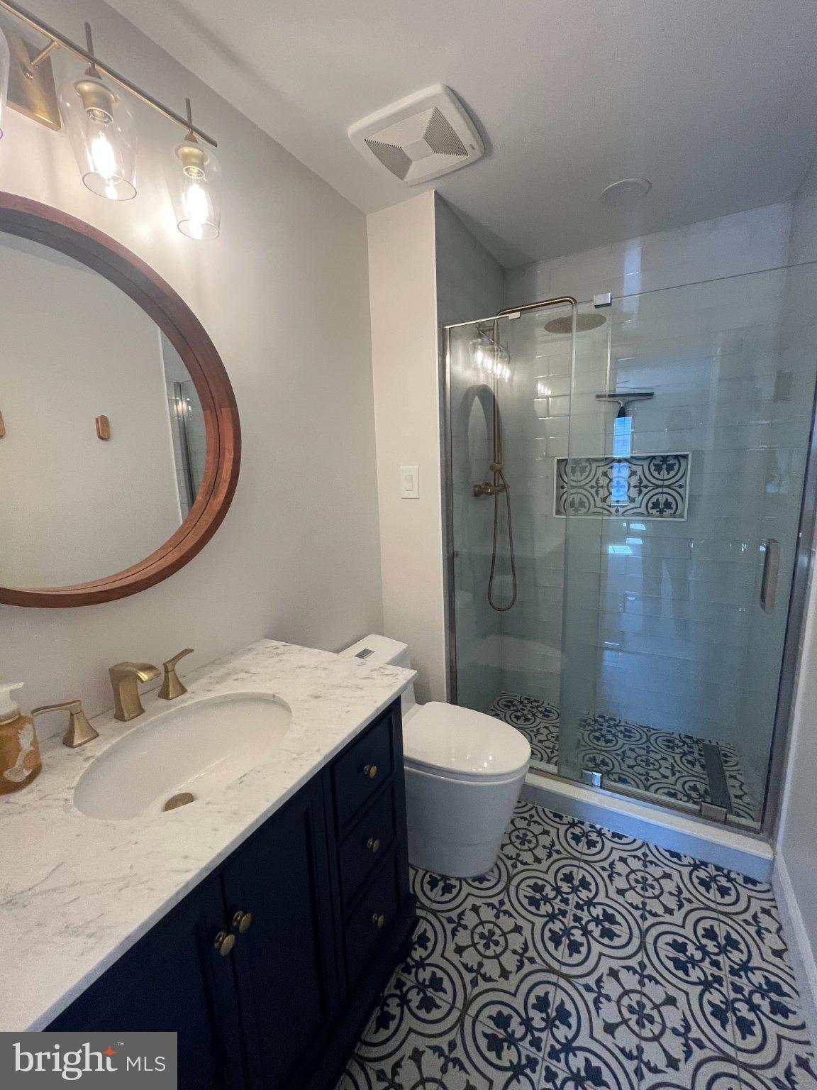 4 Rittenhouse Court, Unit 181 Chesterbrook, PA 19087 - Photo 14 of 22 Elegant bathroom with modern flair.