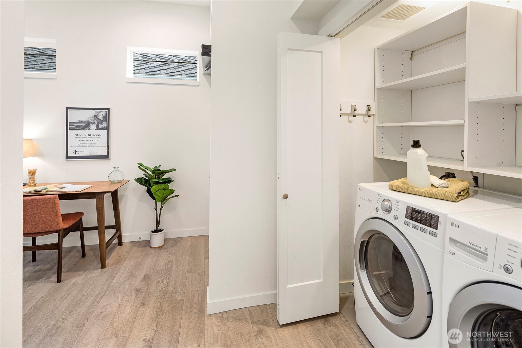 1494 Northwest 75th Street Seattle, WA 98117 - Photo 5 of 22 a view of livingroom with furniture and wooden floor