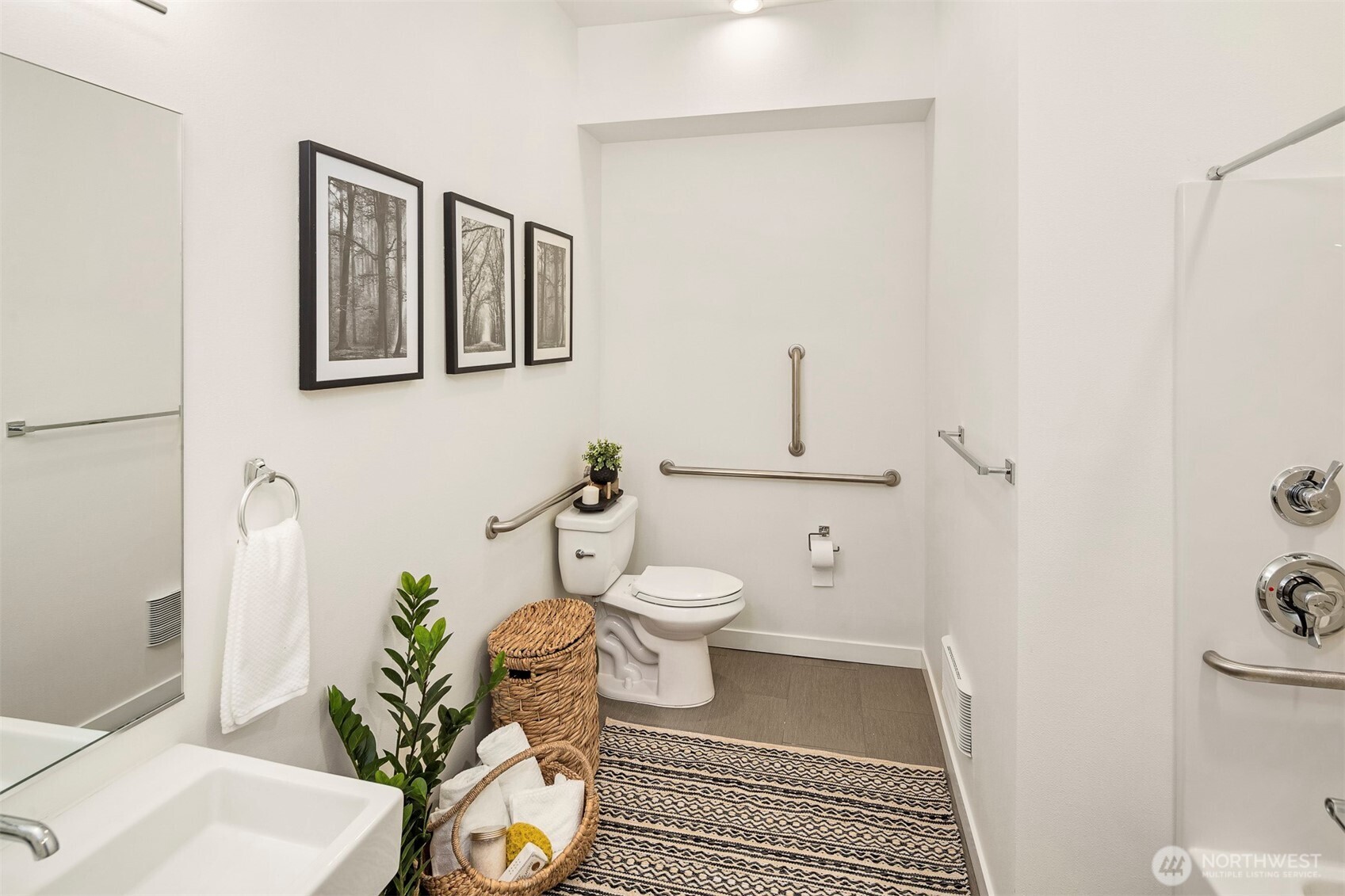 1494 Northwest 75th Street Seattle, WA 98117 - Photo 6 of 22 a bathroom with a toilet and a shower