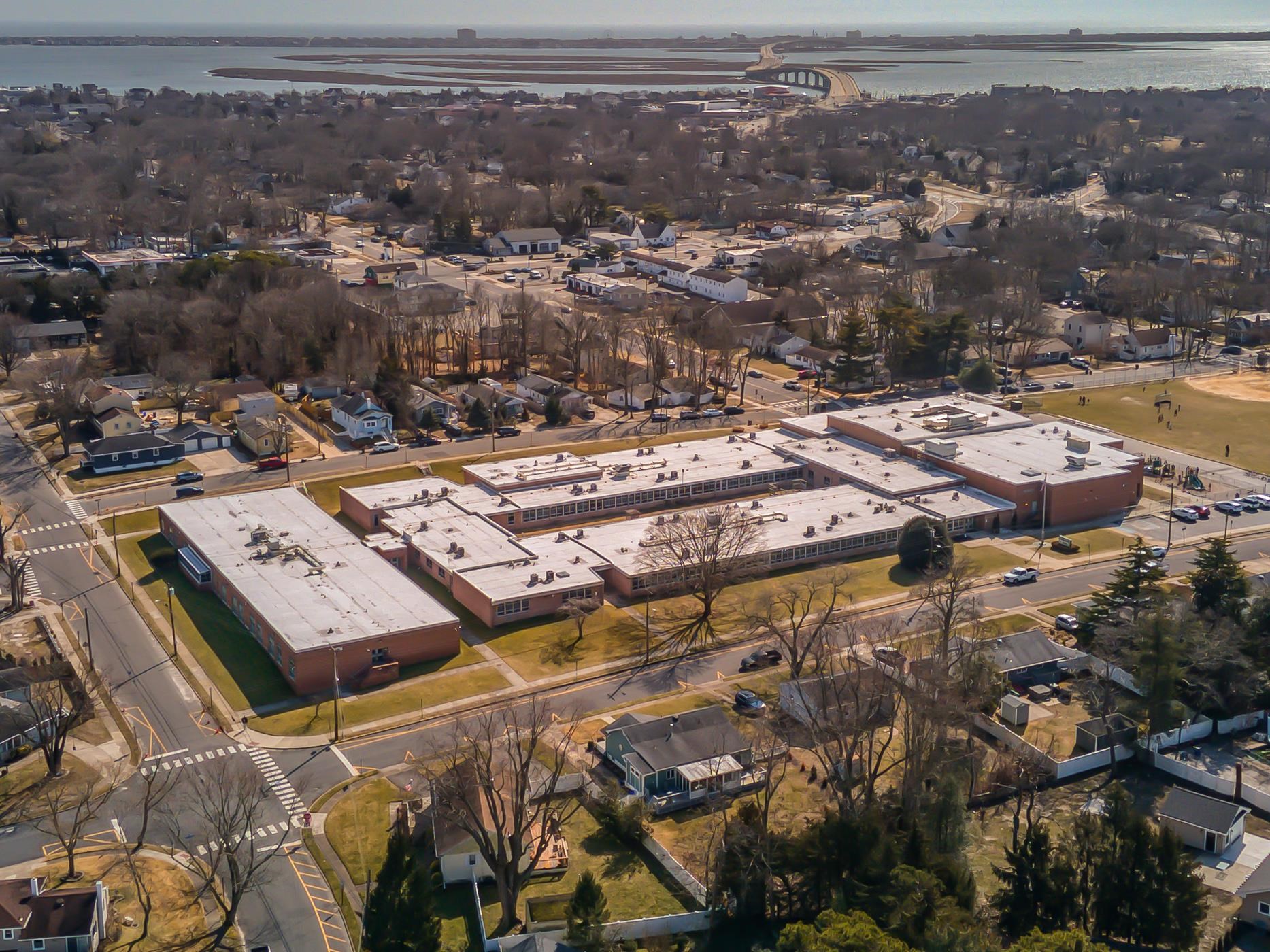 6 Haddon Road Somers Point, NJ 08244 - Photo 32 of 33 an aerial view of a city with lots of residential buildings