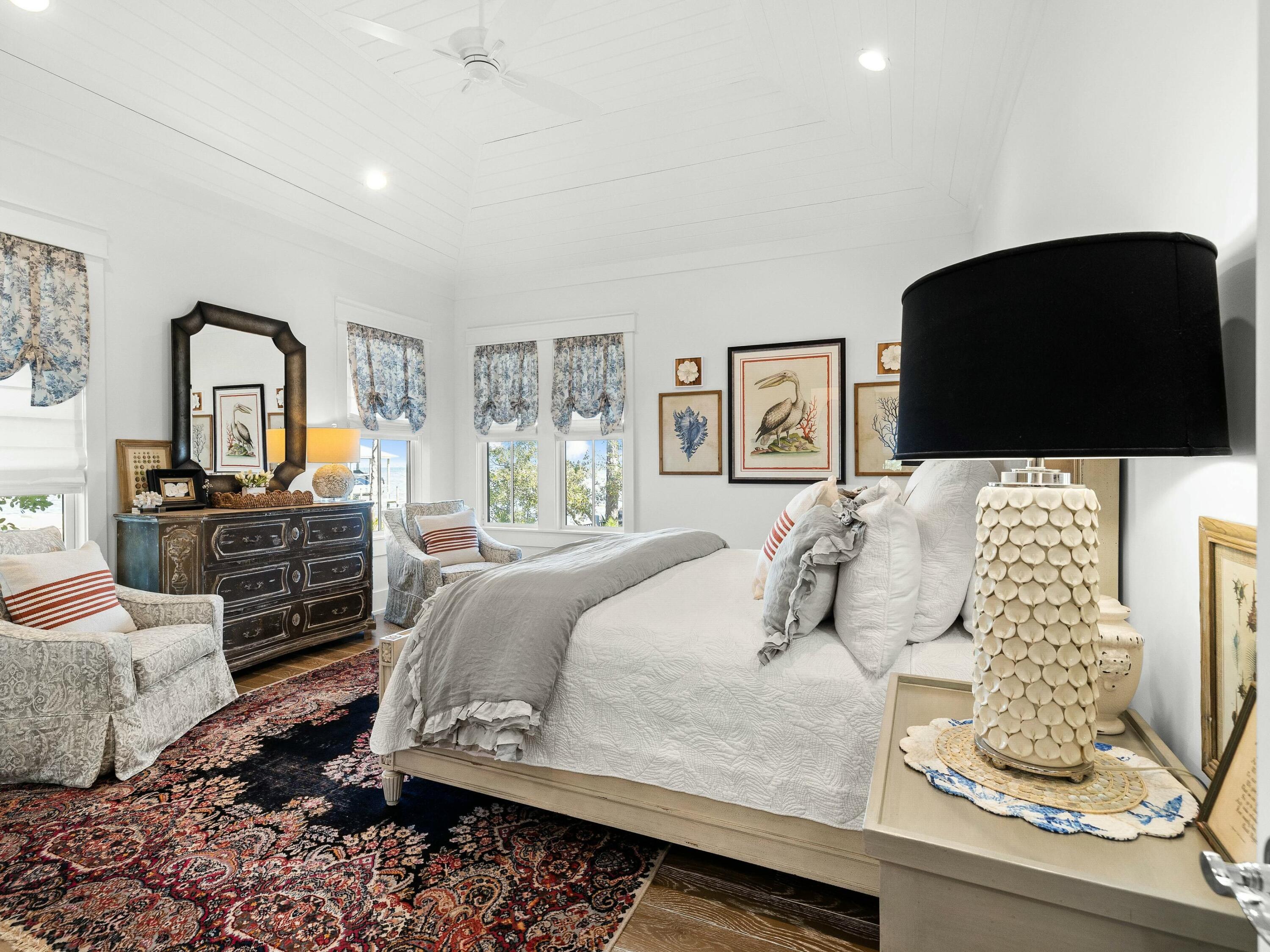 1521 Driftwood Point Road Santa Rosa Beach, FL 32459 - Photo 32 of 55 a bedroom with a bed and dresser