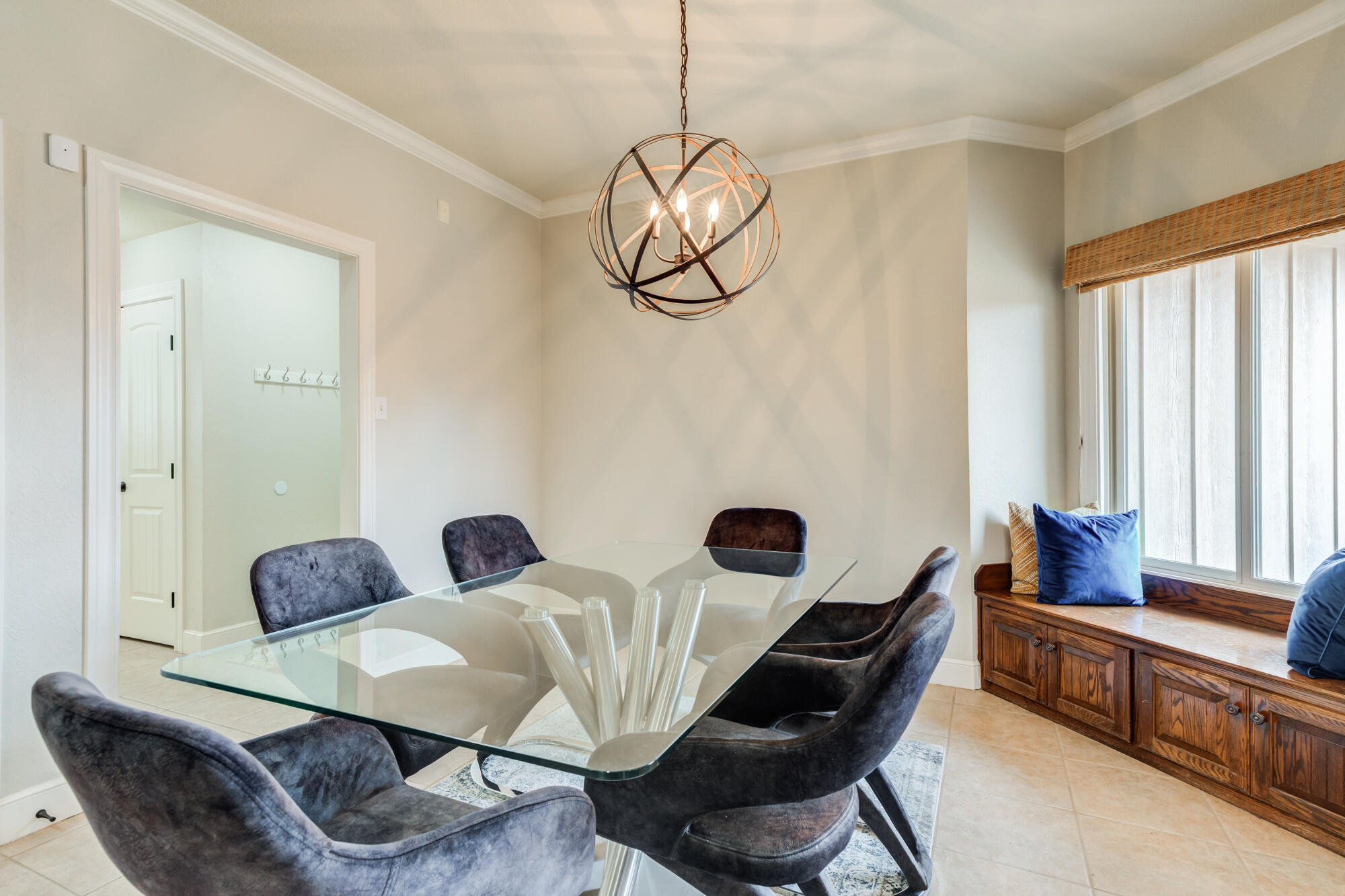 6020 85th Street Lubbock, TX 79424 - Photo 22 of 58 a dining room with furniture and window