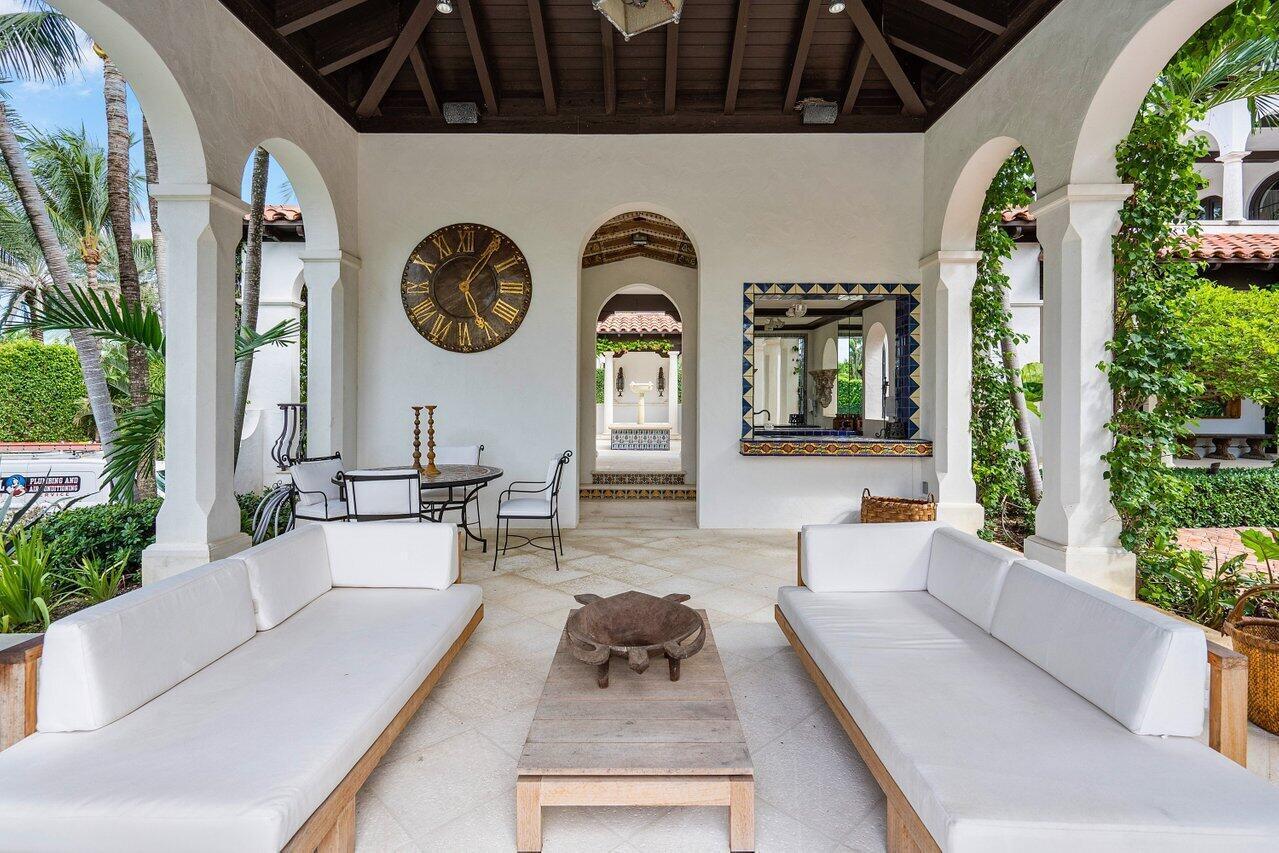 12 Lagomar Road Palm Beach, FL 33480 - Photo 34 of 38 Downstairs Open Porch 1