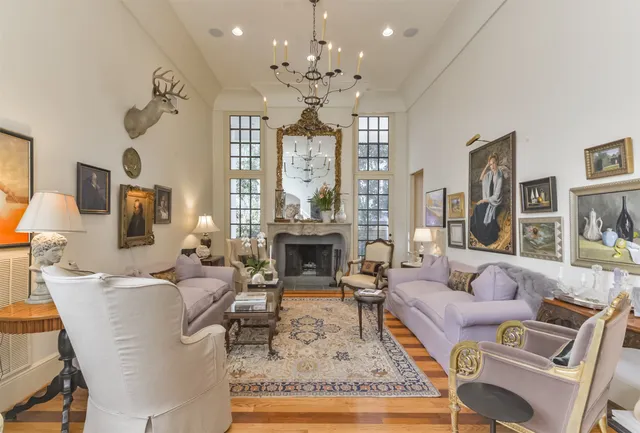 a very nice looking room with a large window