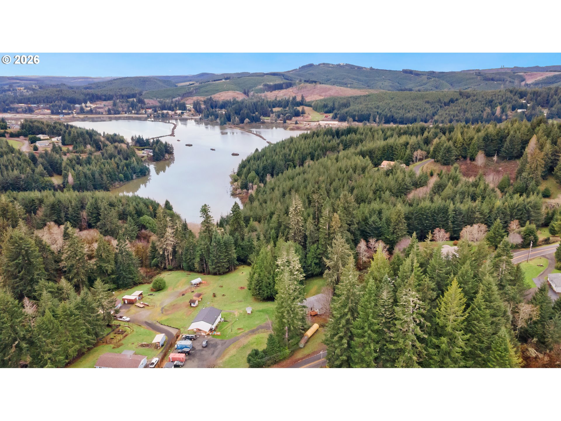 61912 Olive Barber Road Coos Bay, OR 97420 - Photo 24 of 31 a view of a city