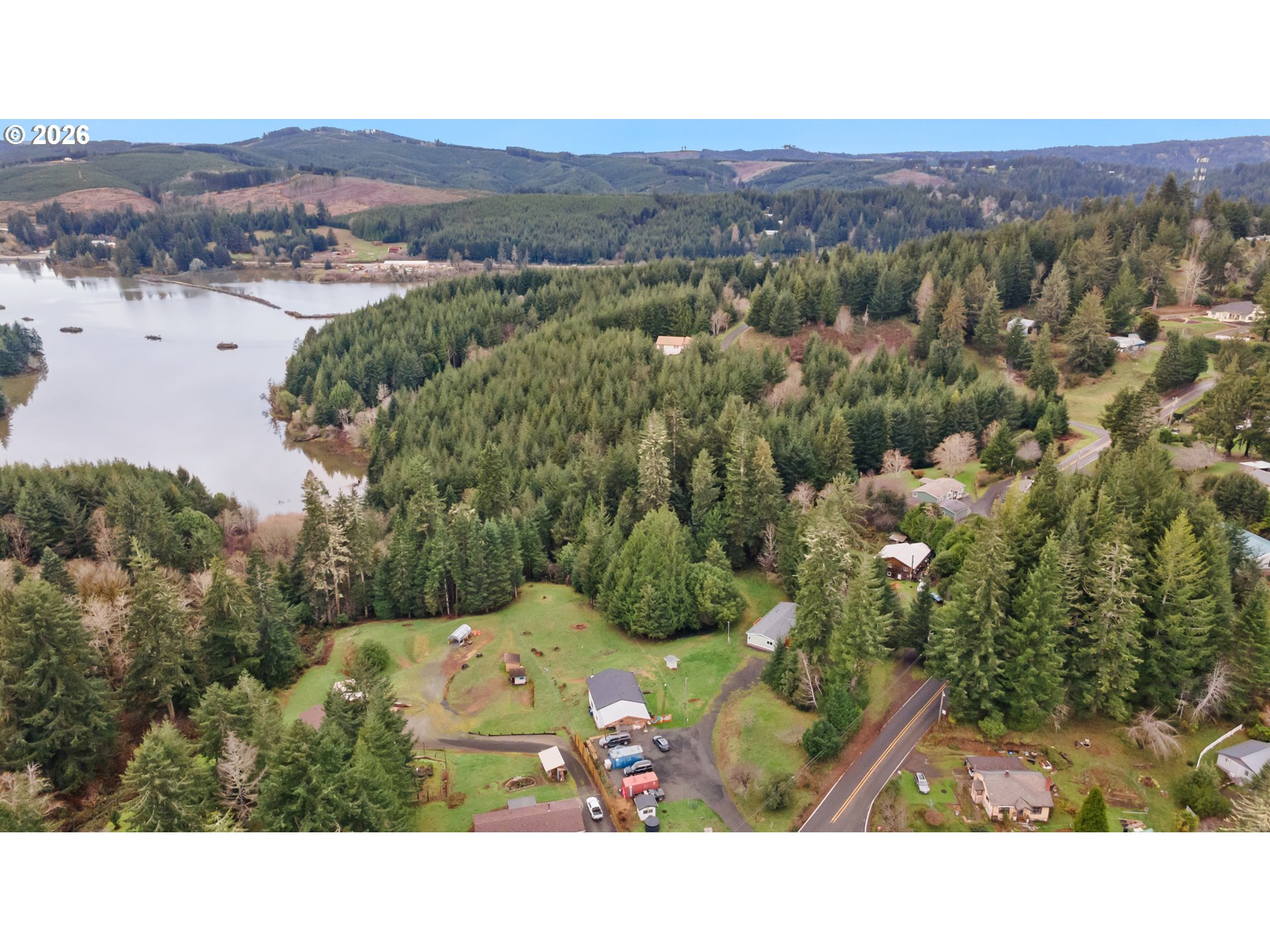 61912 Olive Barber Road Coos Bay, OR 97420 - Photo 27 of 31 an aerial view of a