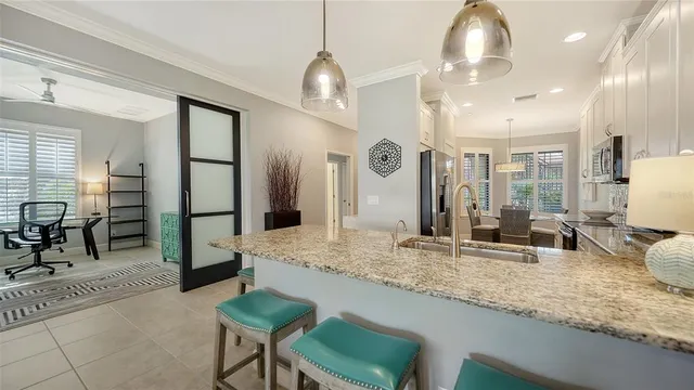 a close view of closet