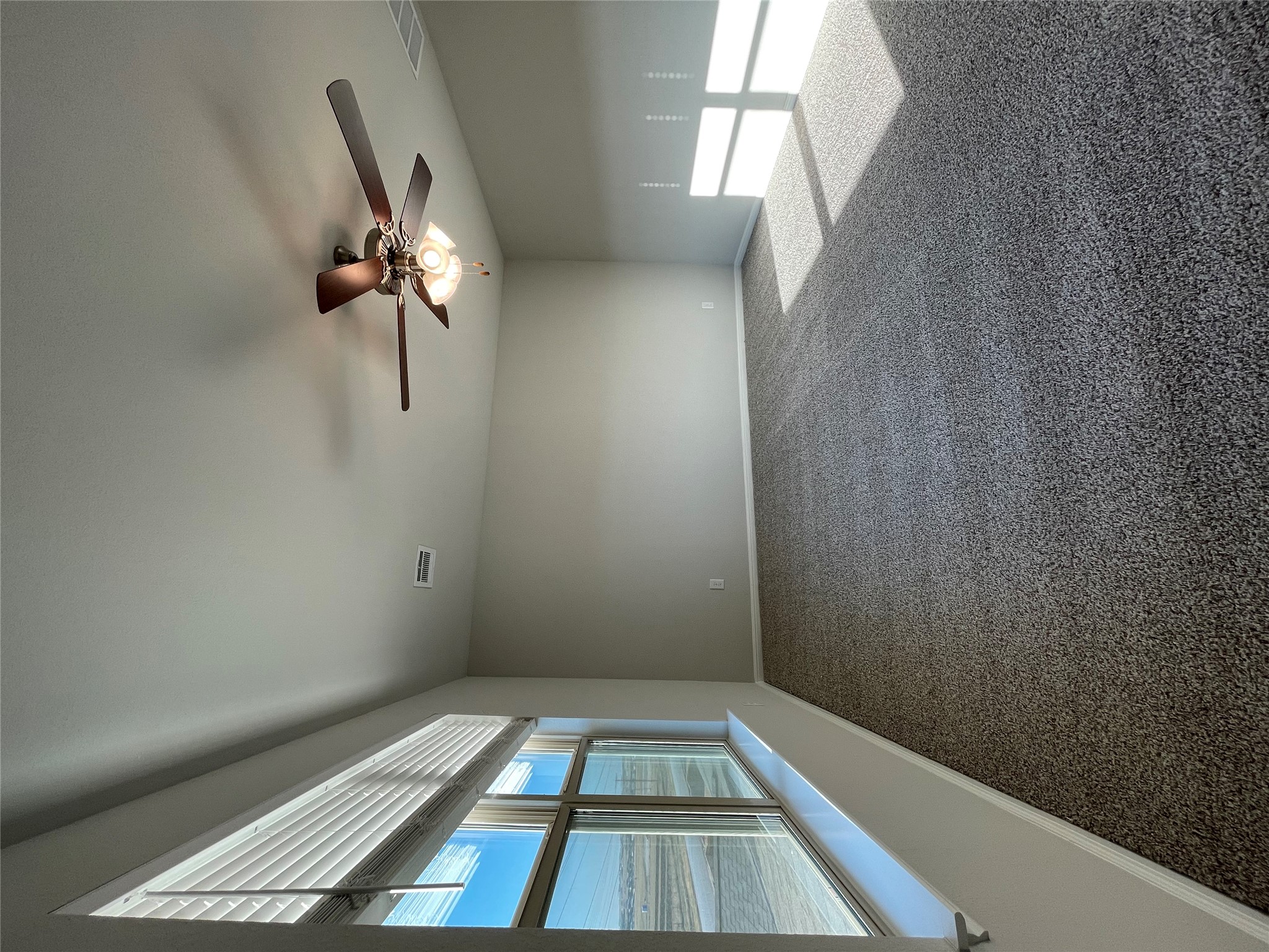 125 Old Stagecoach Road Jarrell, TX 76537 - Photo 26 of 31 a view of a livingroom with a ceiling fan and window