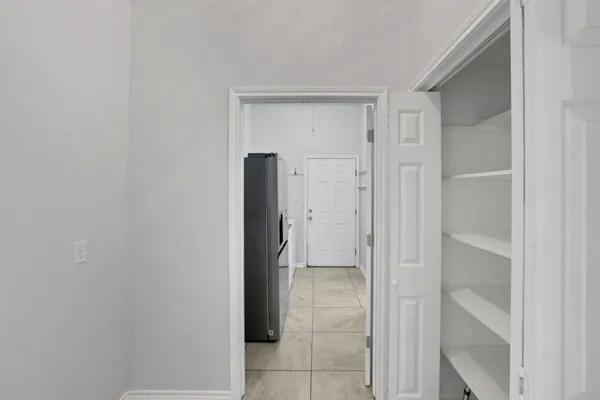a view of a hallway