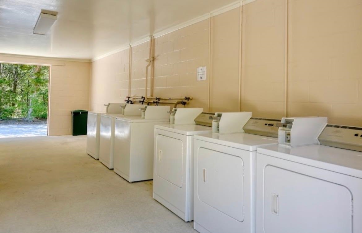 709 Seashore Road Cape May, NJ 08204 - Photo 29 of 29 a utility room with dryer and washer