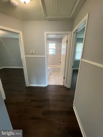 a view of wooden floor in a room