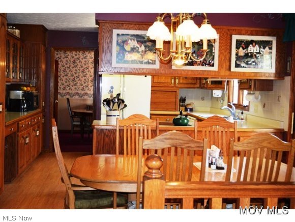 1385 Point Lookout Road Stockport, OH 43787 - Photo 8 of 24 Dining to Kitchen