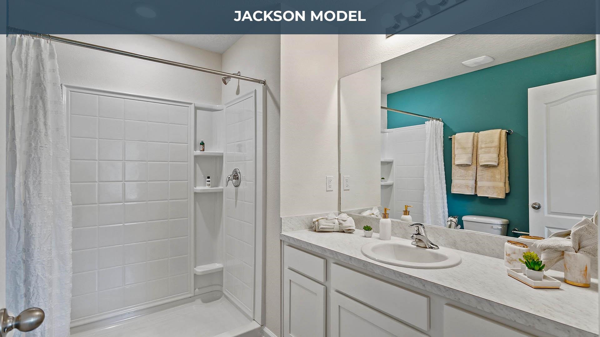 114 Whispering Brook Dr Street St. Augustine, FL 32086 - Photo 9 of 23 a bathroom with a shower sink and toilet