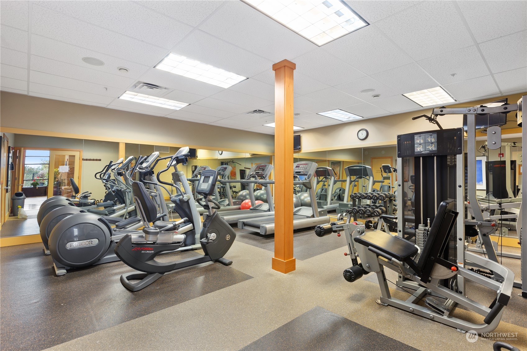 51 Pine Street, Unit 104 Edmonds, WA 98020 - Photo 37 of 40 a view of a room with gym equipment