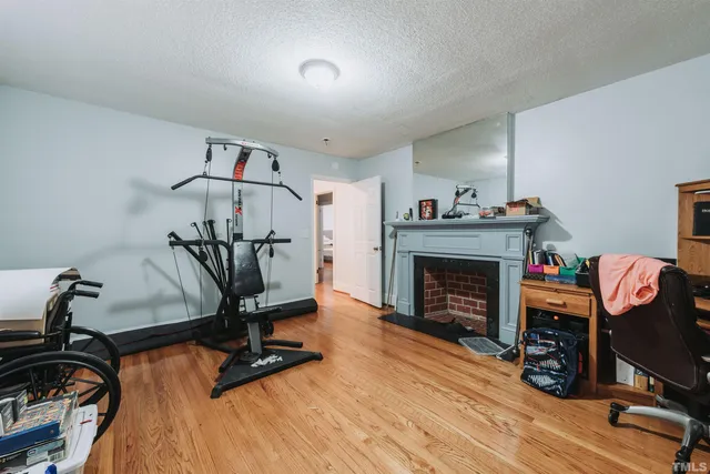 a bed room with furniture and a window