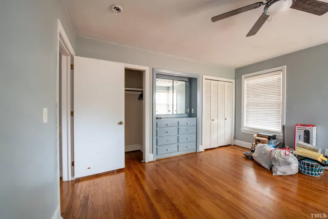 wooden floor in an empty room