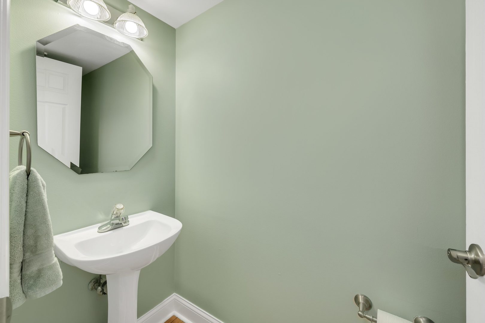 772 Rebecca Lane Bolingbrook, IL 60440 - Photo 15 of 27 a bathroom with a sink and a mirror