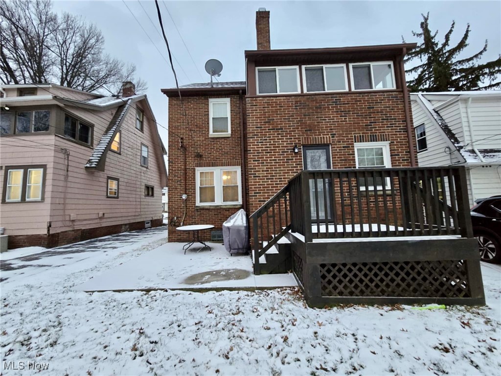 3505 Silsby Road Cleveland, OH 44118 - Photo 2 of 34 View of snow covered house