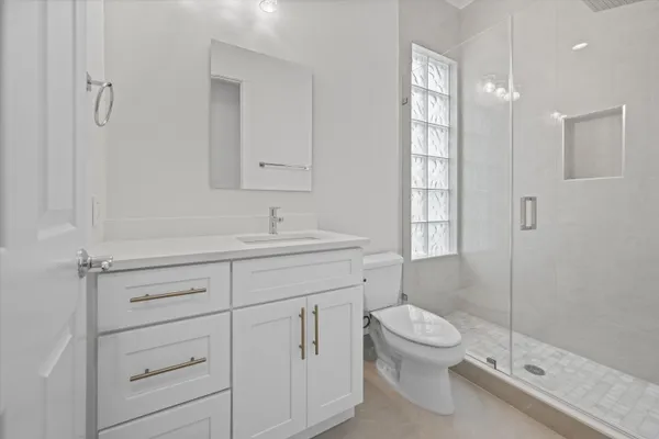 a view of a window in a room