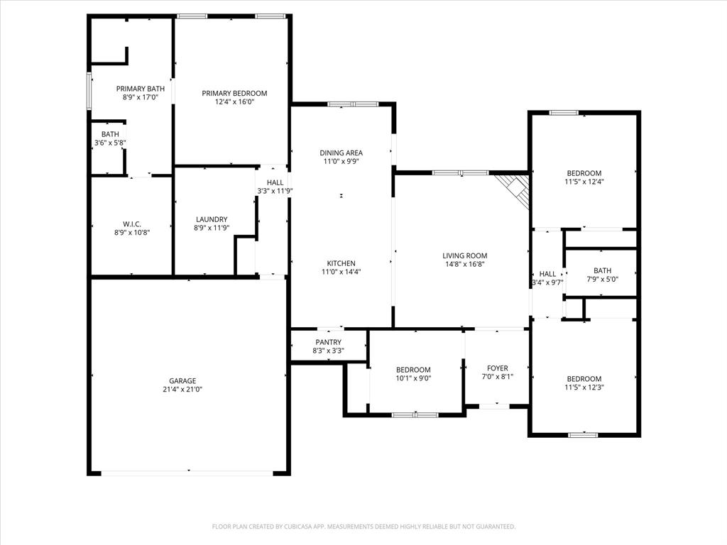 810 Chestnut Grove Drive Cleburne, TX 76033 - Photo 40 of 40 a picture of a floor plan