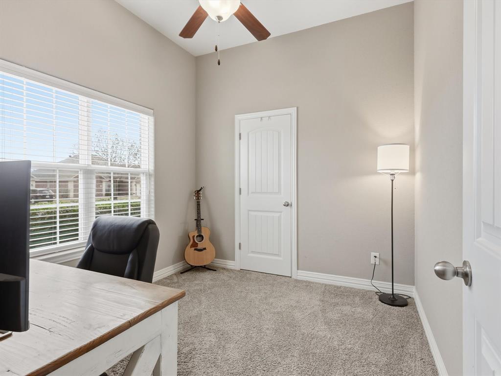 810 Chestnut Grove Drive Cleburne, TX 76033 - Photo 10 of 40 a view of livingroom with furniture and windows