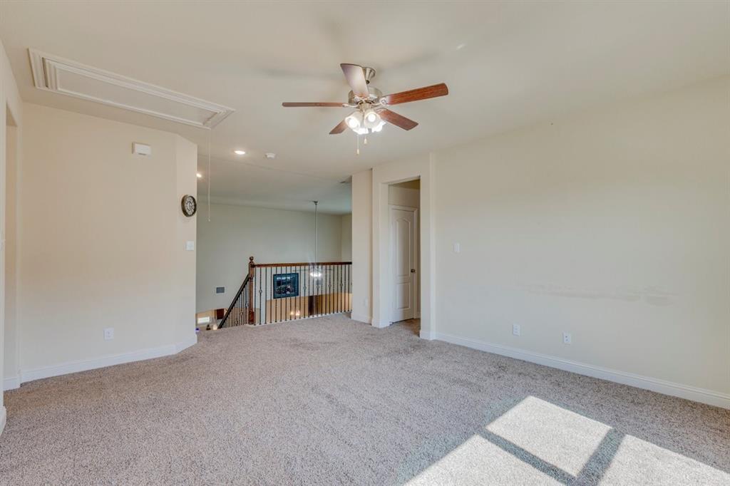 336 Red Hill Road Sunnyvale, TX 75182 - Photo 25 of 36 a view of a livingroom with a ceiling fan