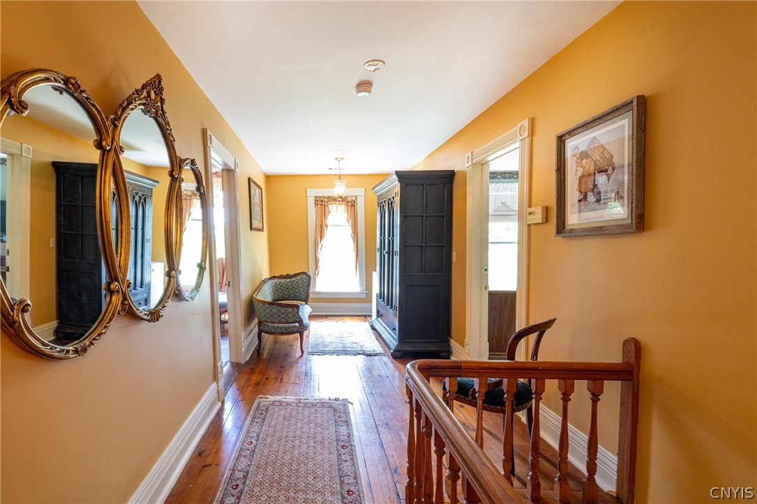 1 County Rte 10 Schroeppel, NY 13132 - Photo 40 of 49 Second Floor Back Hallway and Staircase
