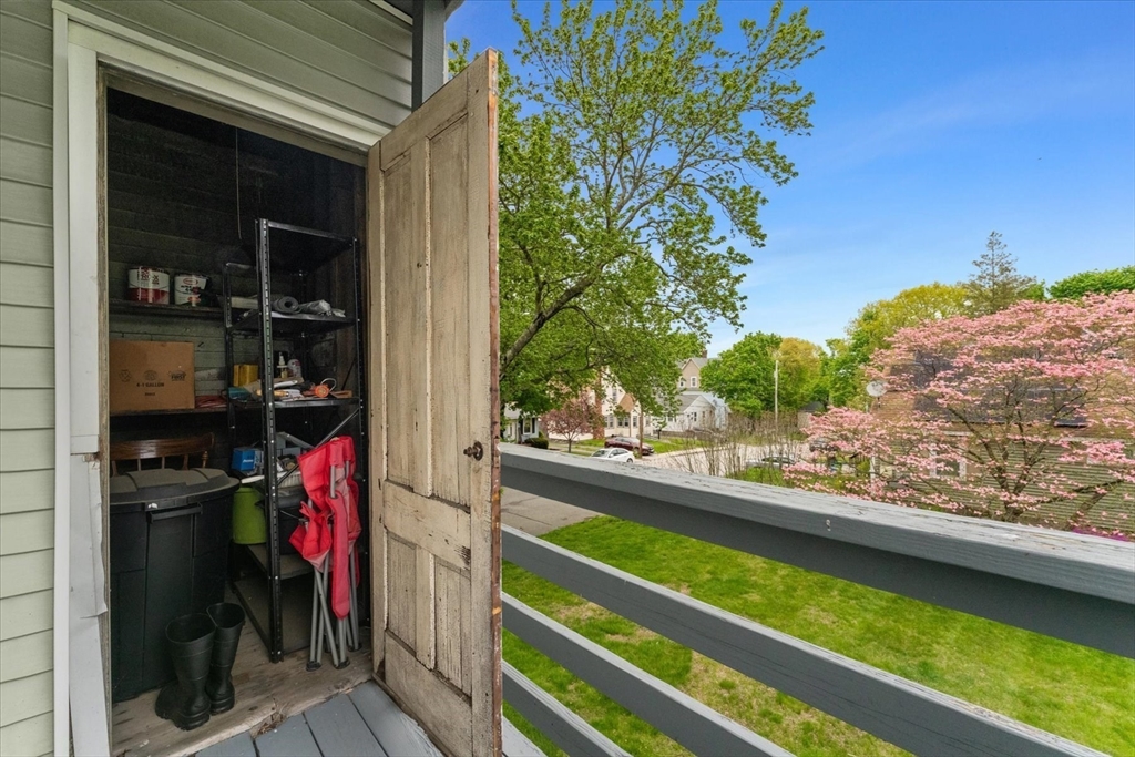 15 Steele Street Worcester, MA 01607 - Photo 24 of 42 a view of a balcony