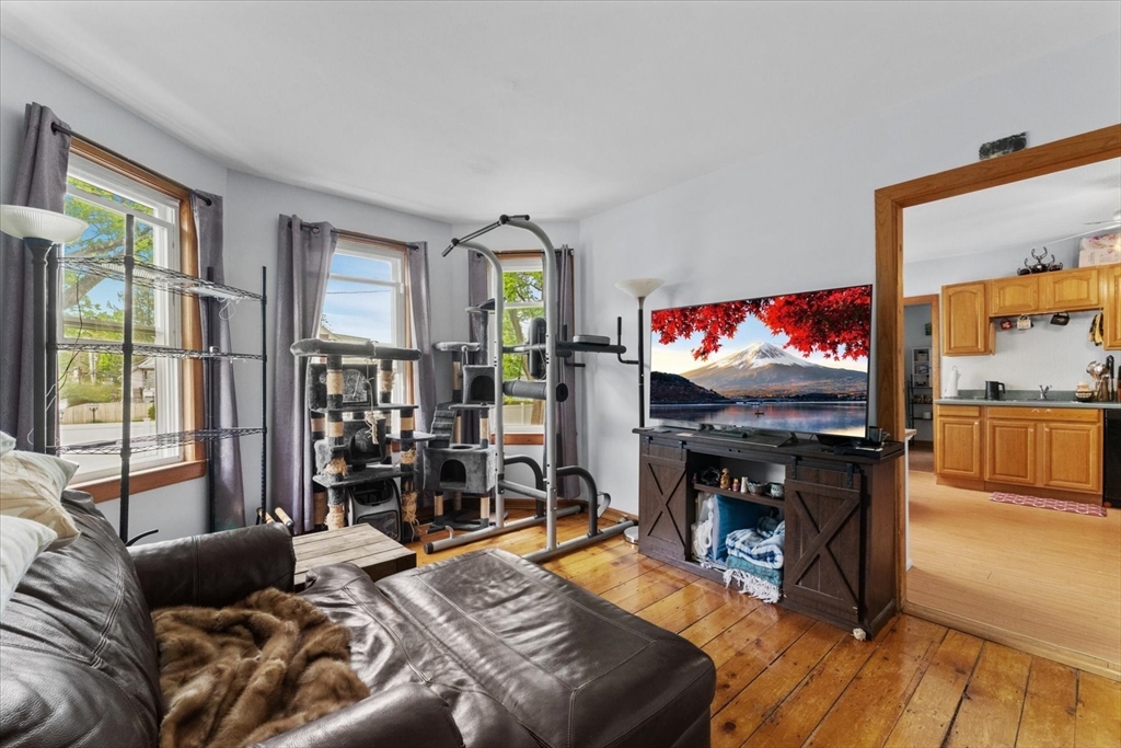 15 Steele Street Worcester, MA 01607 - Photo 4 of 42 a living room with furniture and a flat screen tv