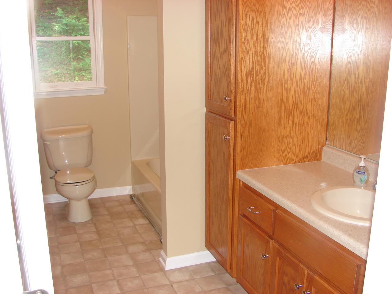11 Silver Shadow Road Hardy, VA 24101 - Photo 11 of 18 a bathroom with a sink a toilet and shower