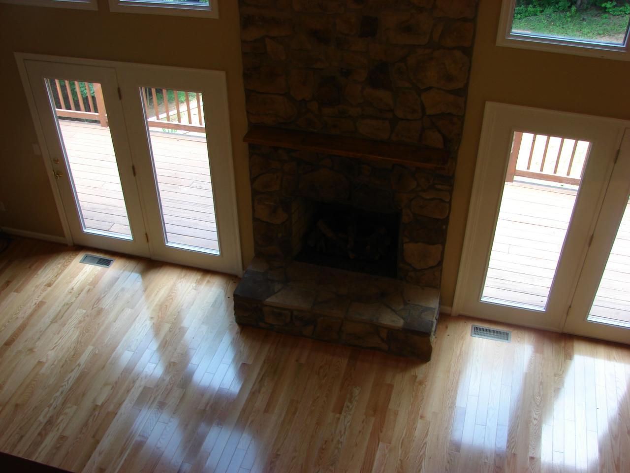 11 Silver Shadow Road Hardy, VA 24101 - Photo 13 of 18 a view of an empty room with wooden floor and a window