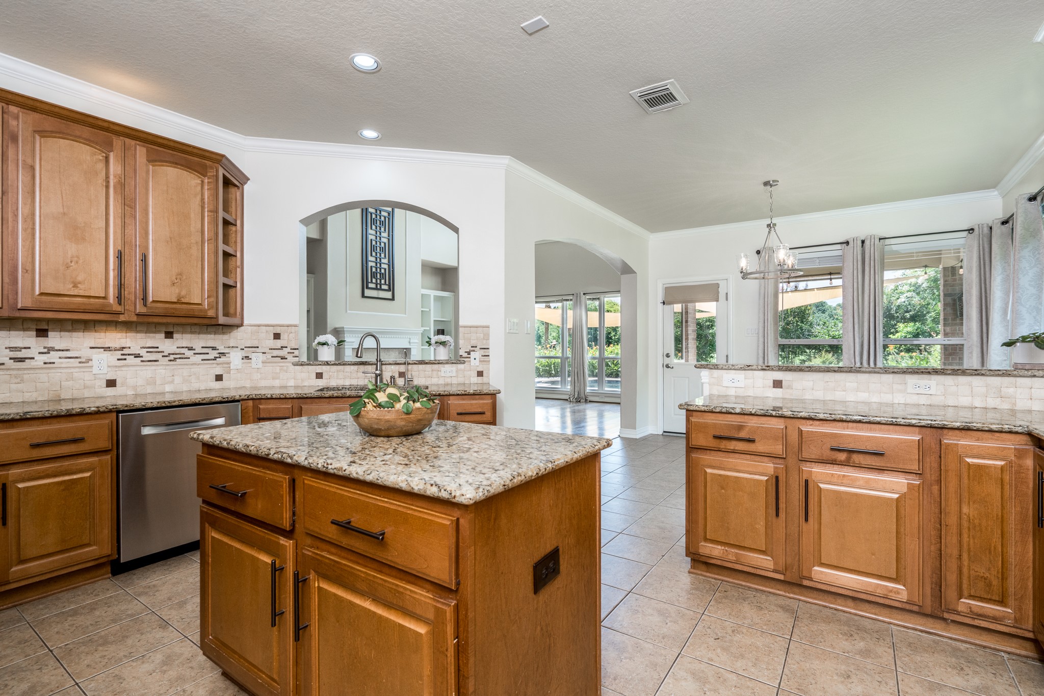 5914 Oakmoss Trail Spring, TX 77379 - Photo 13 of 50 Are you ready to serve up food buffet-style for the holidays? There is plenty space for large and small gatherings alike!
