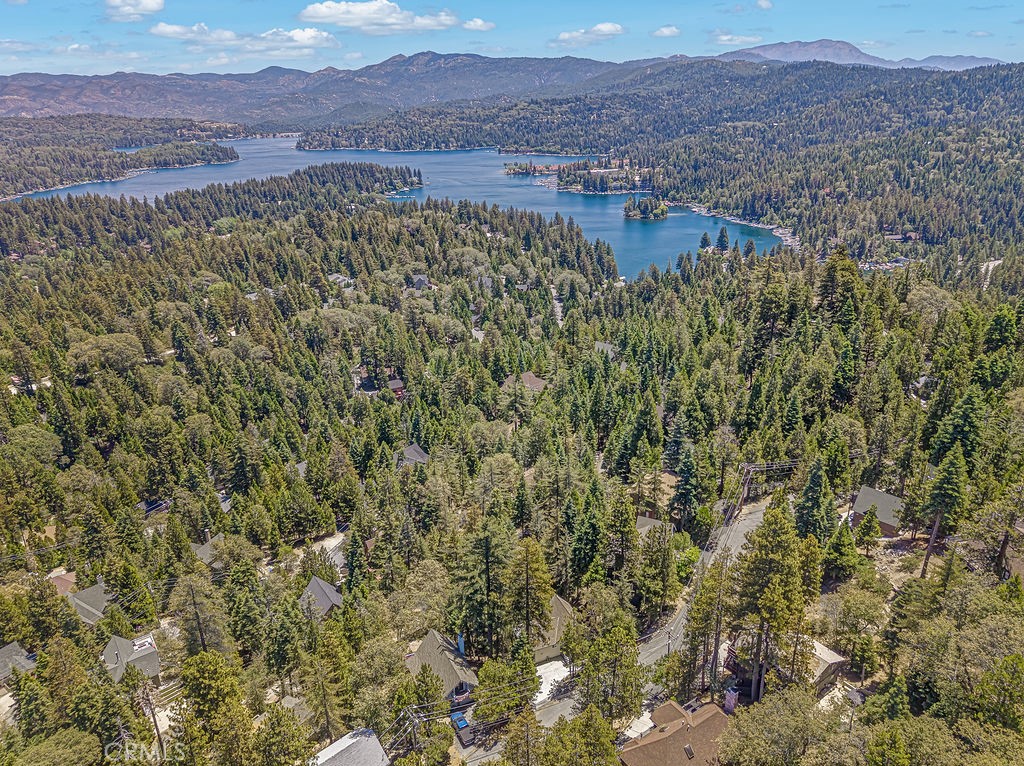 318 Old Toll Road Lake Arrowhead, CA 92352 - Photo 39 of 44 a view of a city with mountain view