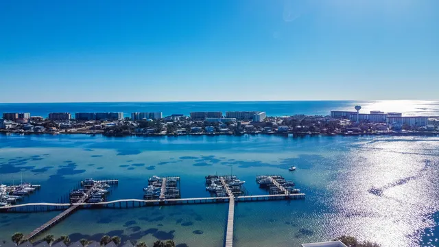 an ocean view with a lake view