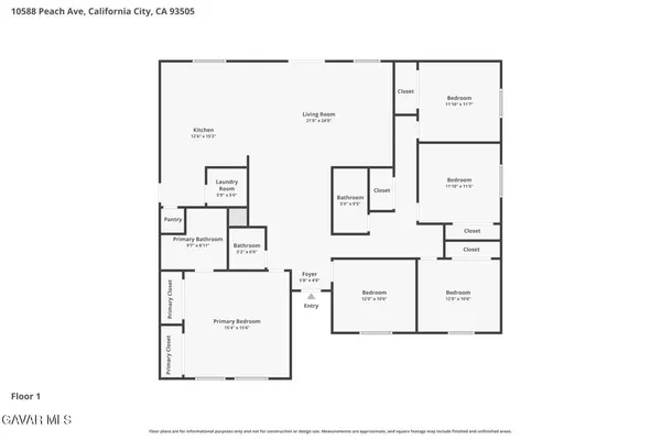 $385,000 | 10588 Peach Avenue, California City, CA 93505