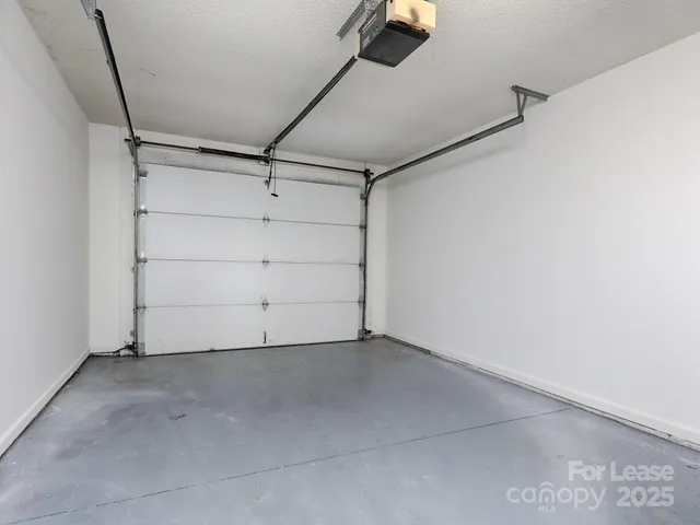 a view of a room with an empty space