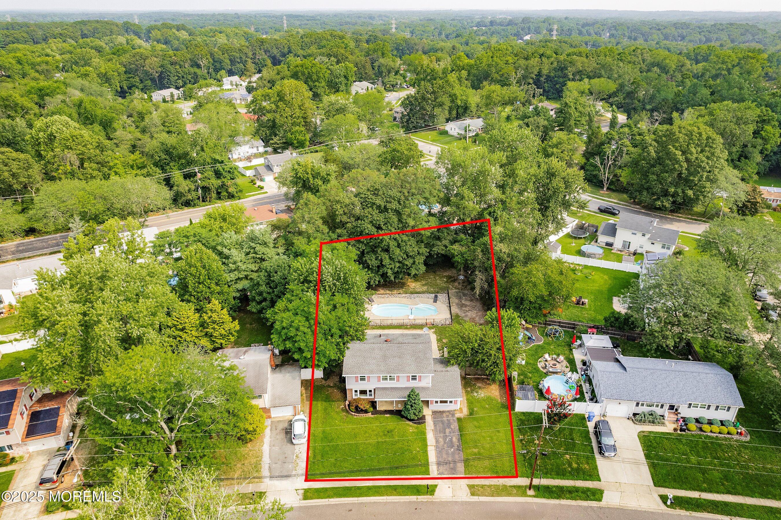 13 Rhode Island Drive Jackson, NJ 08527 - Photo 2 of 30 an aerial view of residential houses with outdoor space and trees