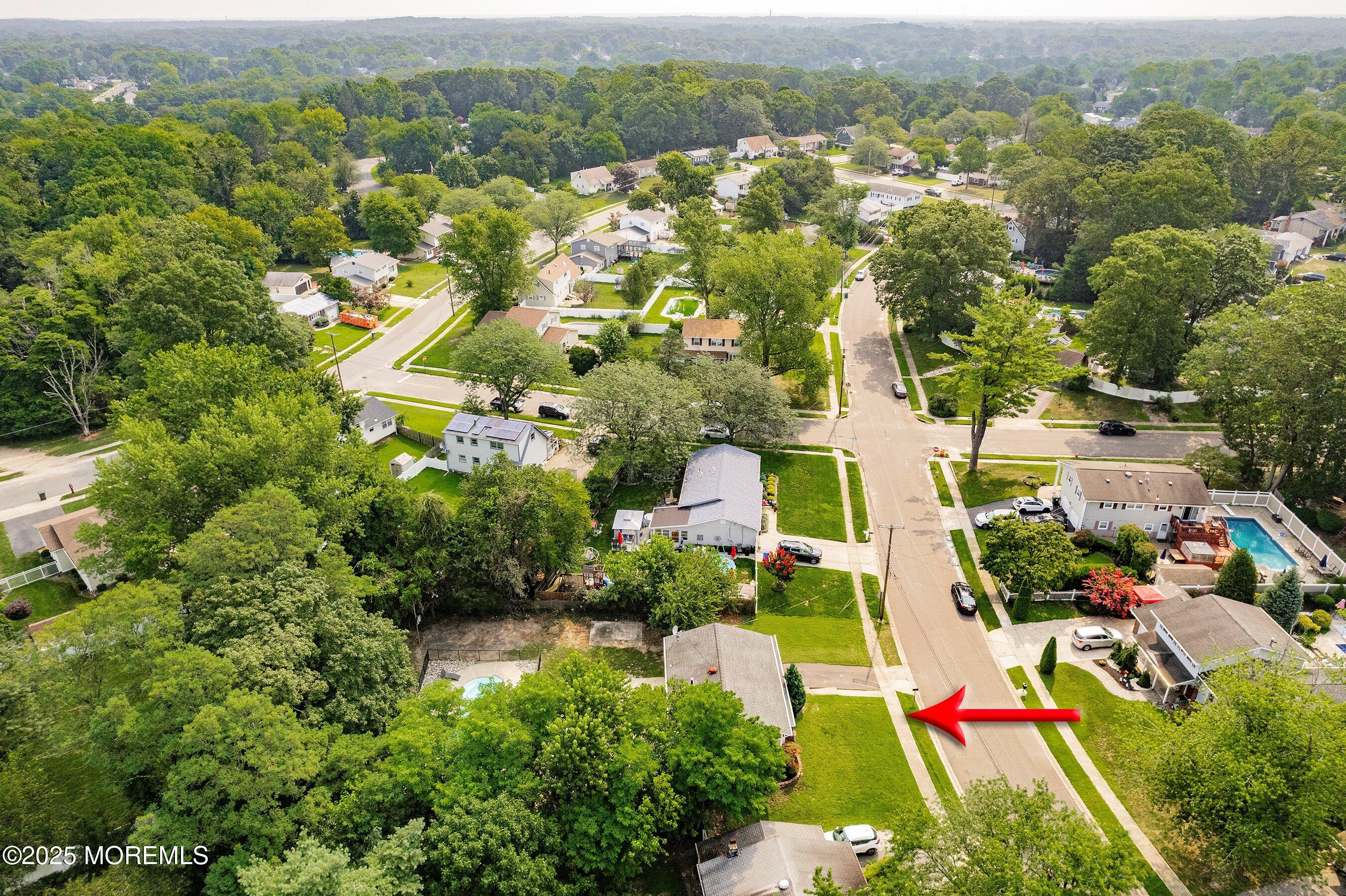 13 Rhode Island Drive Jackson, NJ 08527 - Photo 29 of 30 an aerial view of residential houses with outdoor space and trees