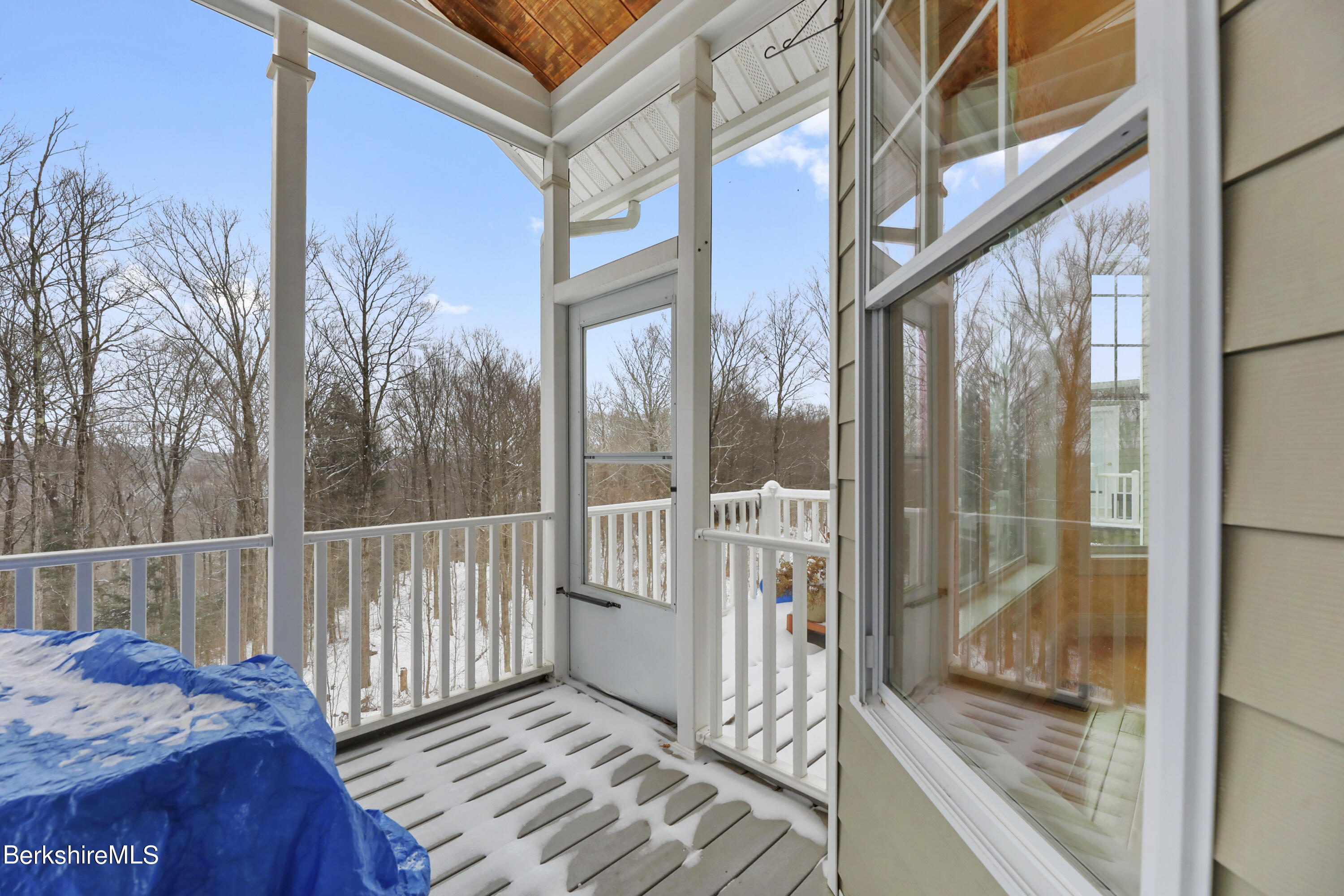 67 Alpine Trail Pittsfield, MA 01201 - Photo 32 of 40 a view of a balcony with wooden floor