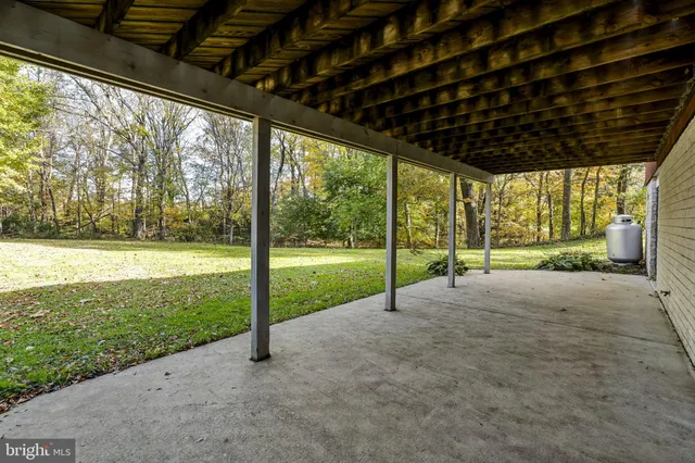 a view of a balcony with ocean view
